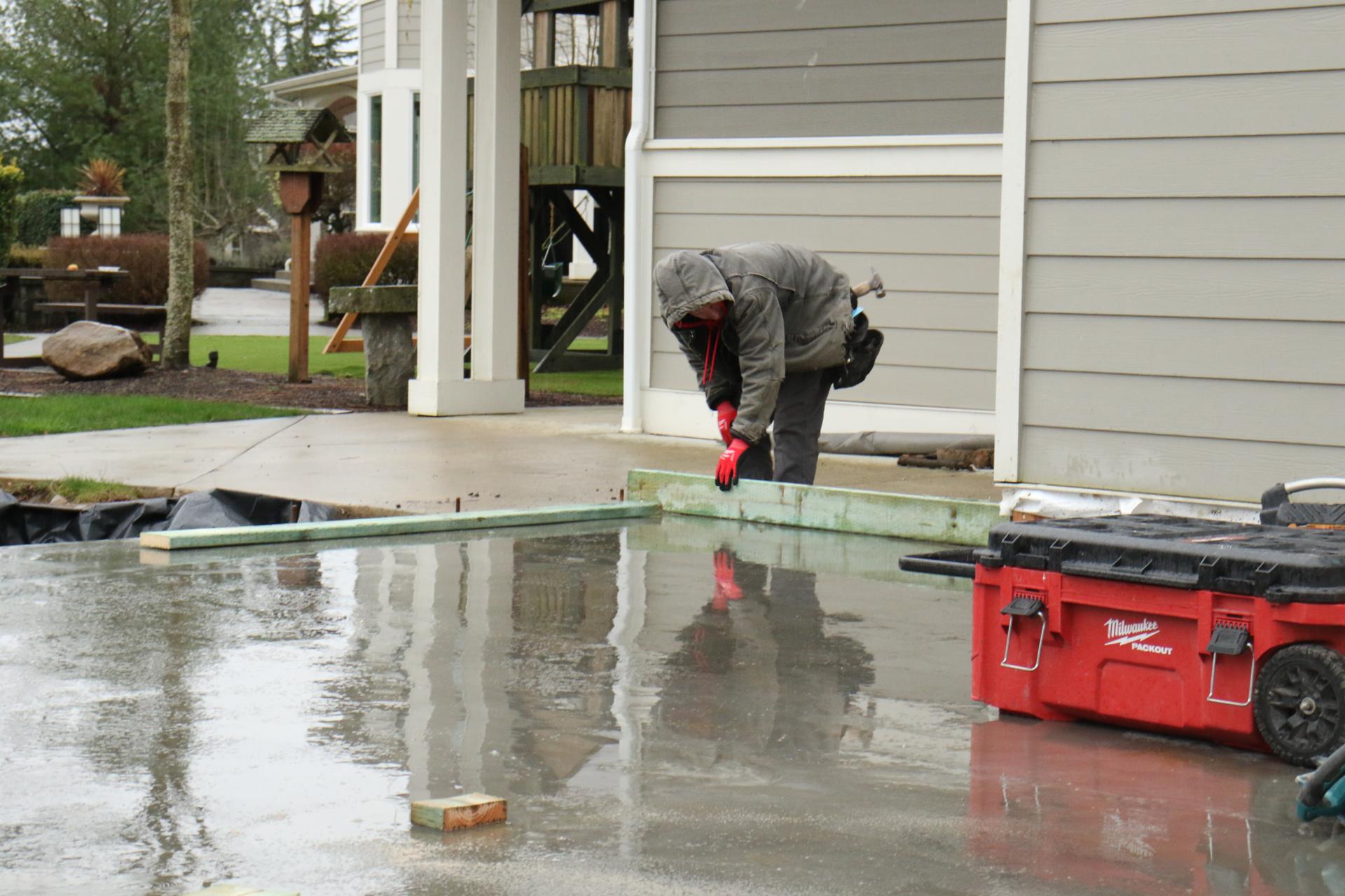 Finished exterior project detail