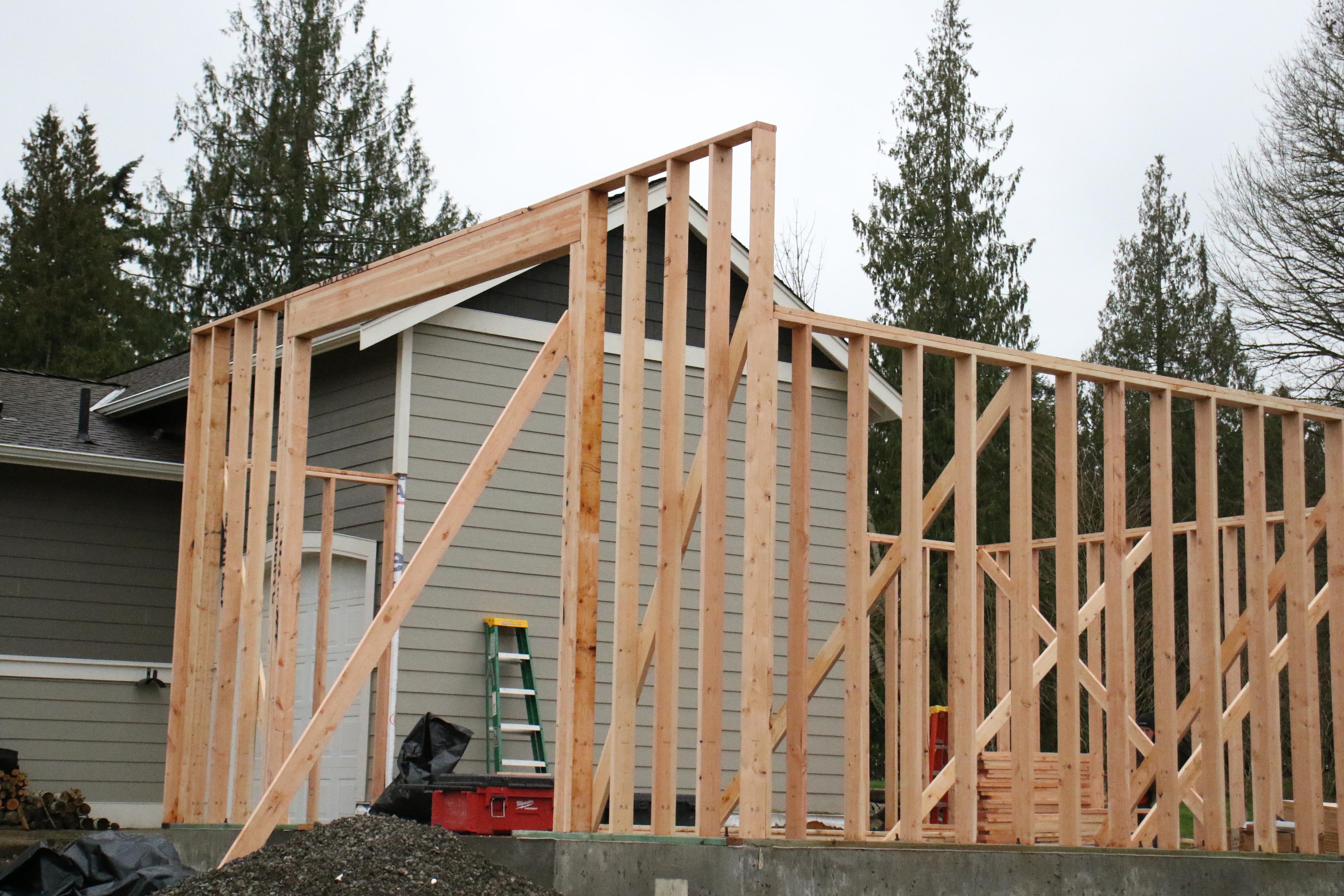 AMH Construction on a local jobsite in Snohomish County